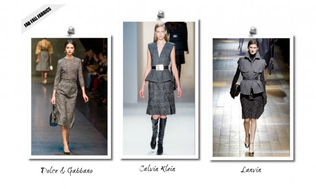 Fall Trend: Menswear Fabrics