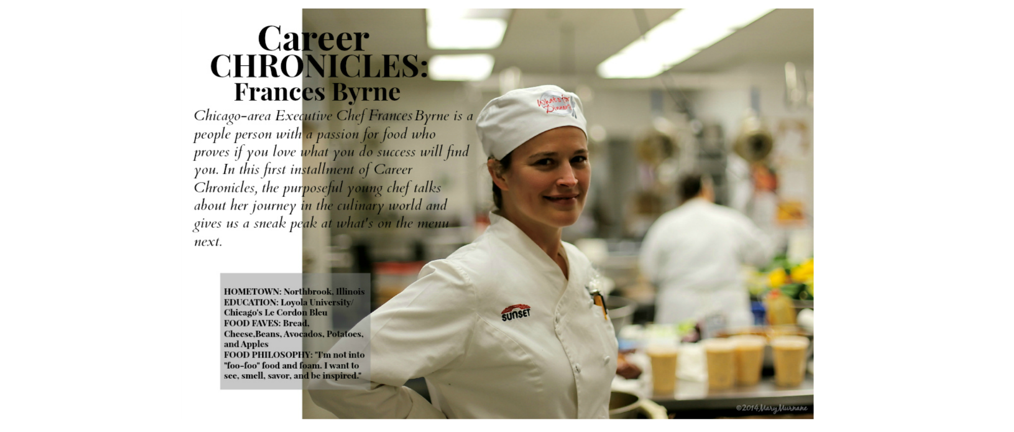 Career Chronicles: Frances Byrne