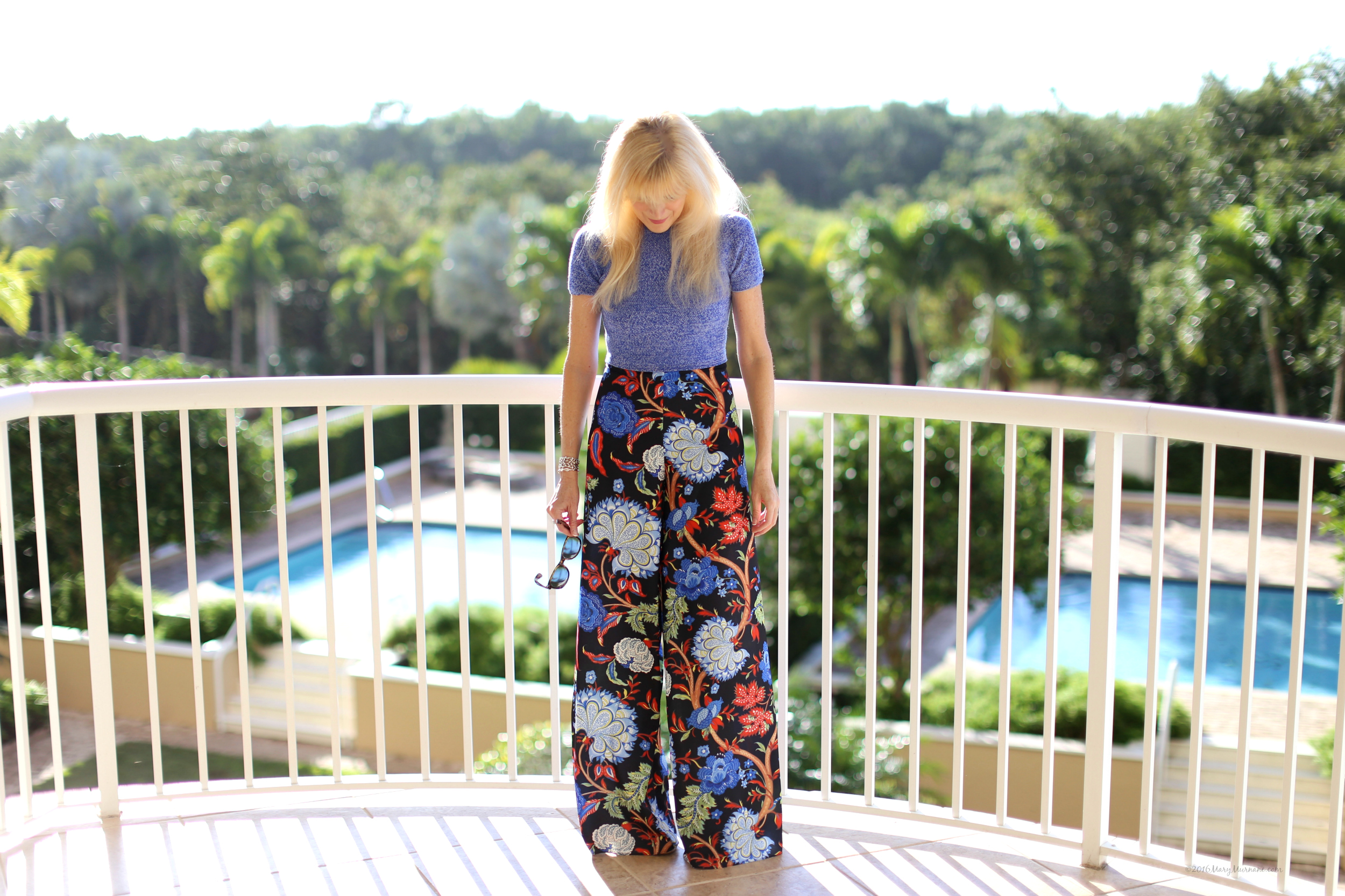 Floral pants 12