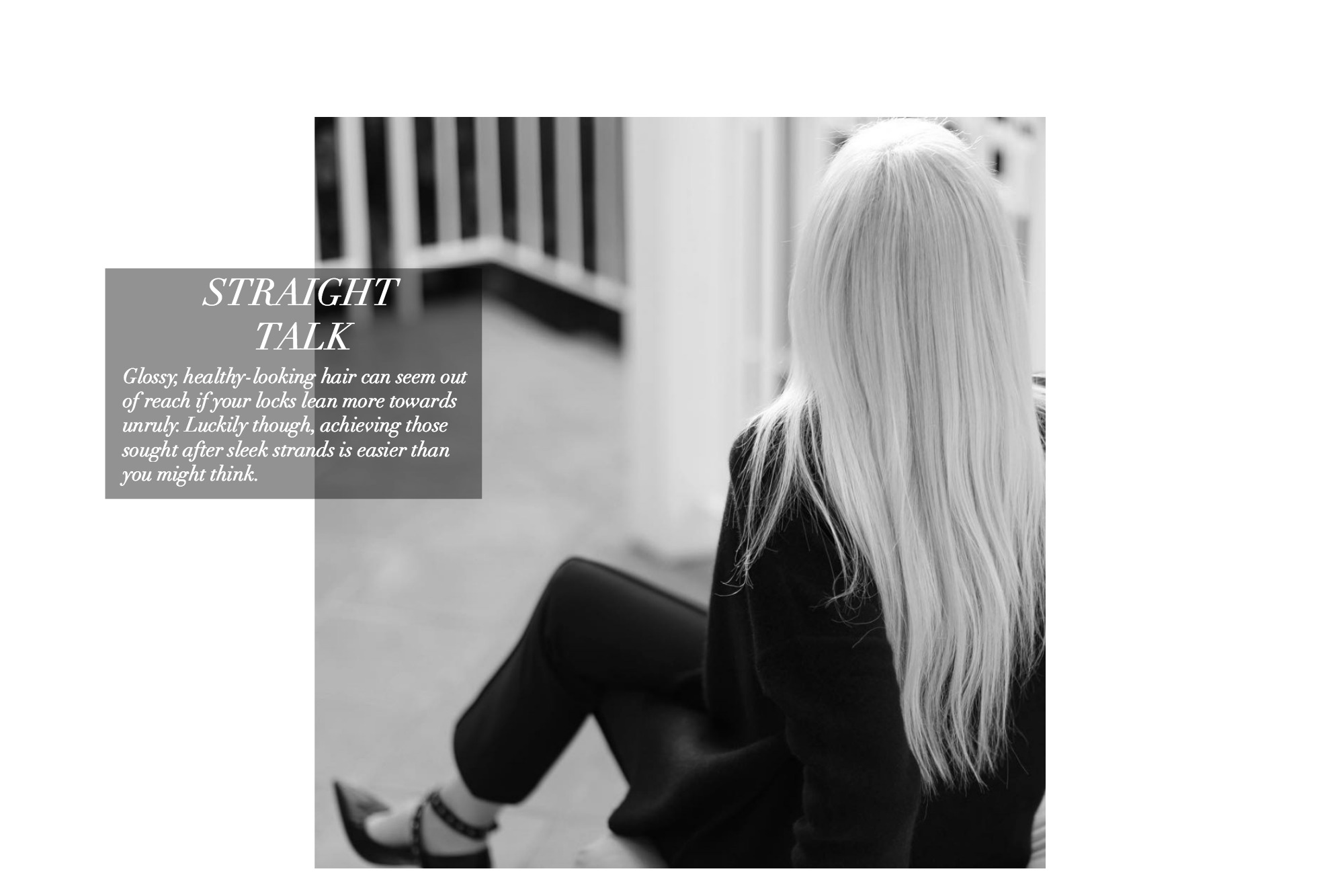 My Favorite Products For Sleek, Shiny Hair