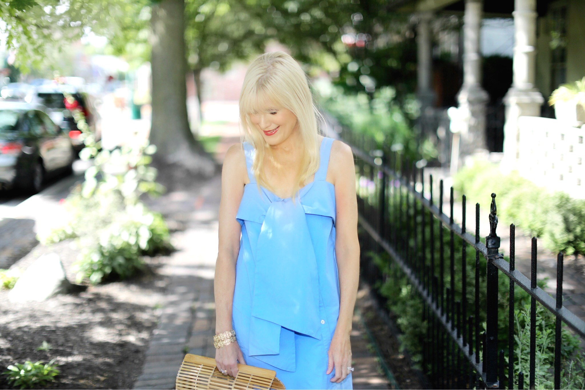 CLU Blue Shift Dress