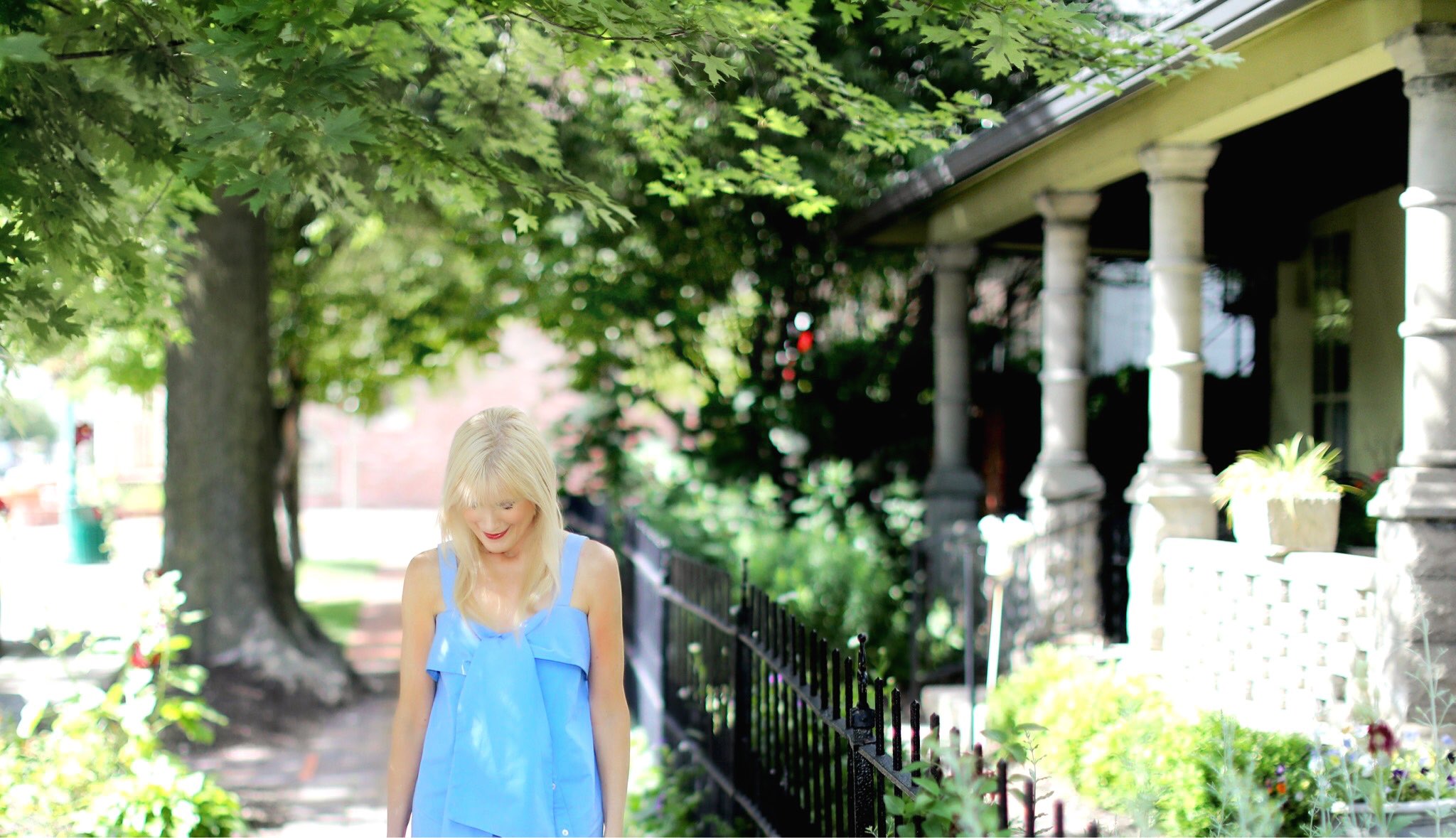 Clu Blue Shift Dress