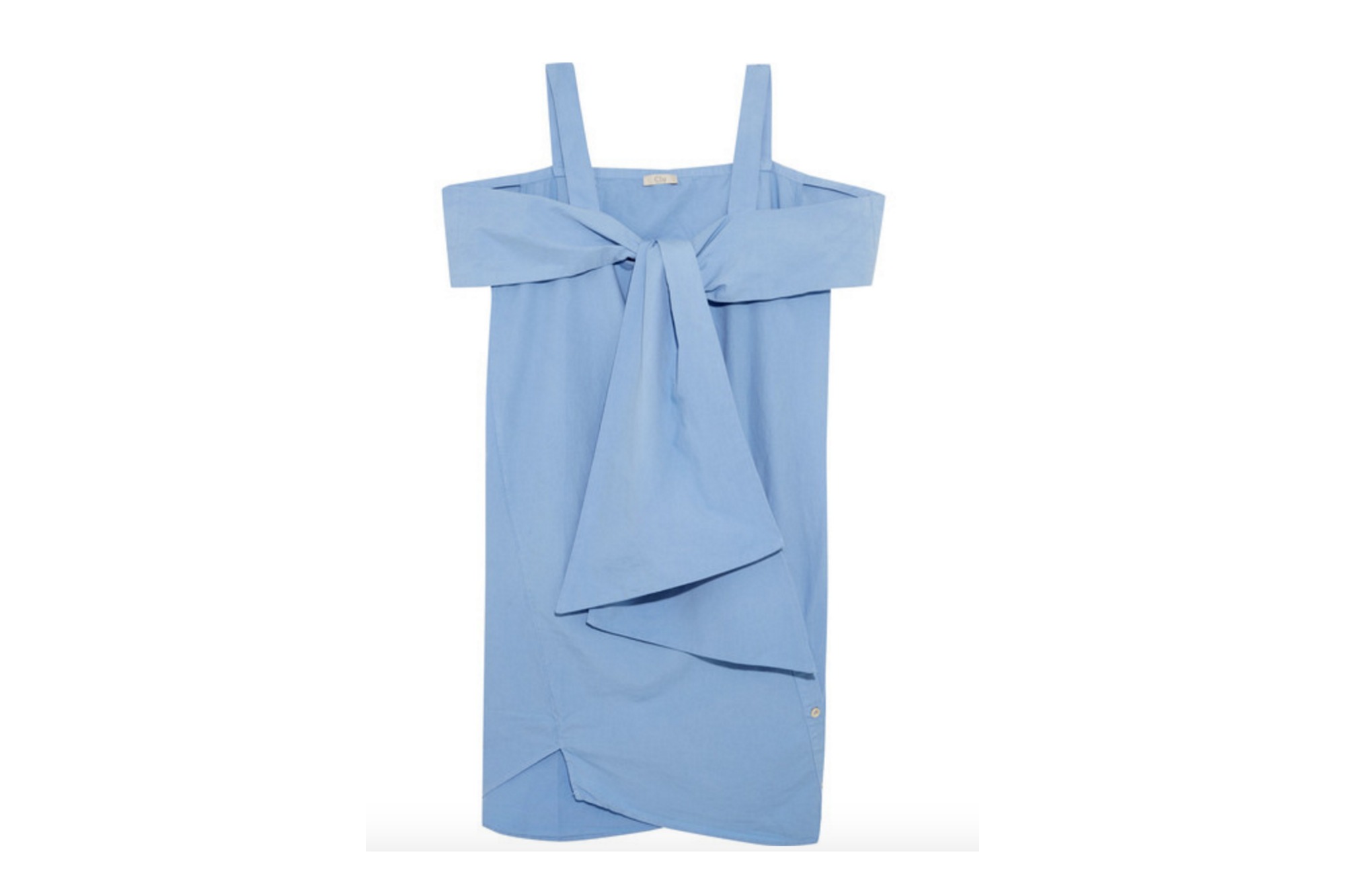 CLU BLUE SHIFT DRESS
