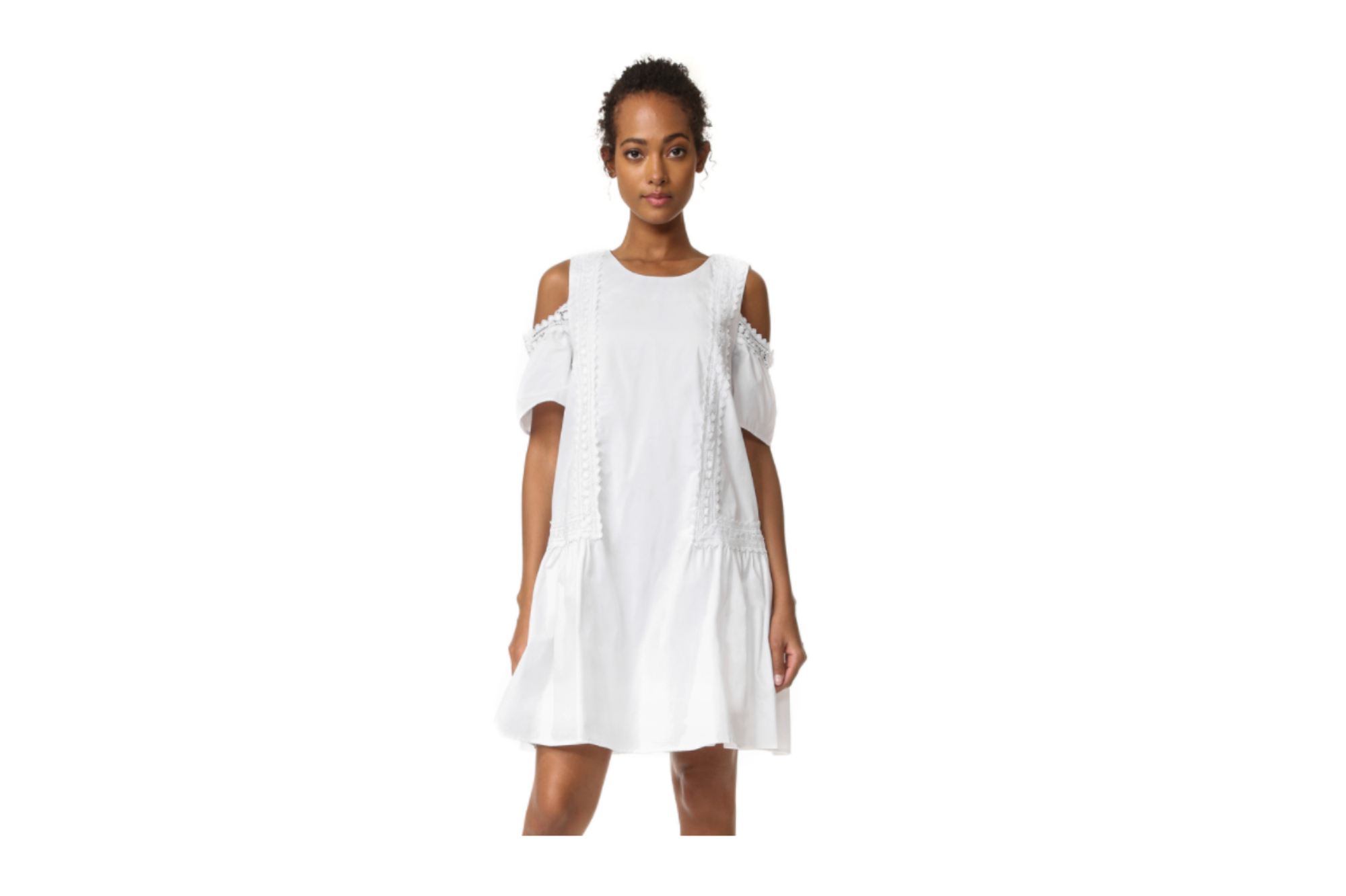 A CRISP COTTON DRESS