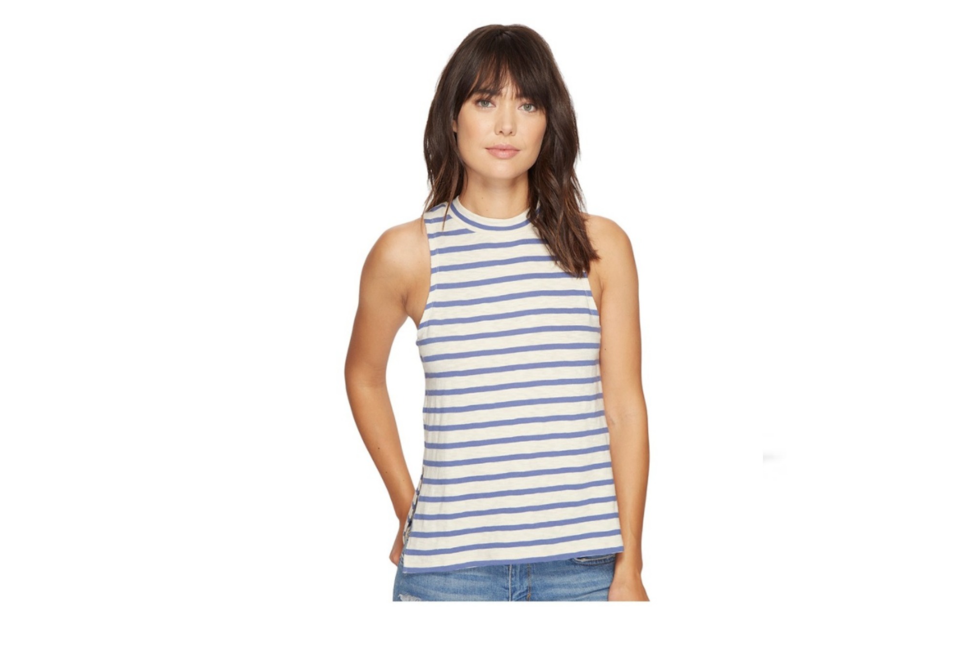 A Striped T-Shirt