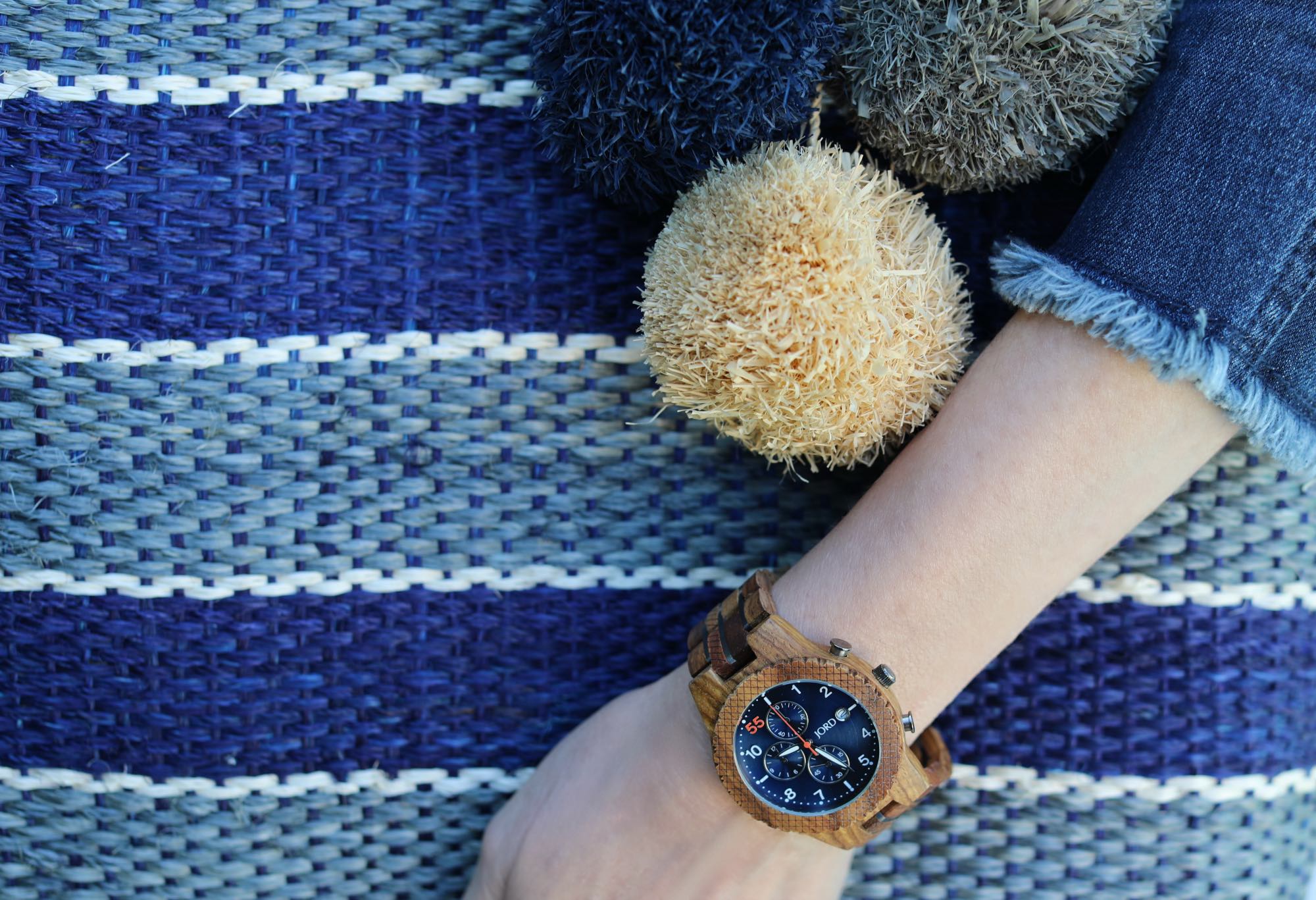 JORD Kosso & Midnight Blue Watch