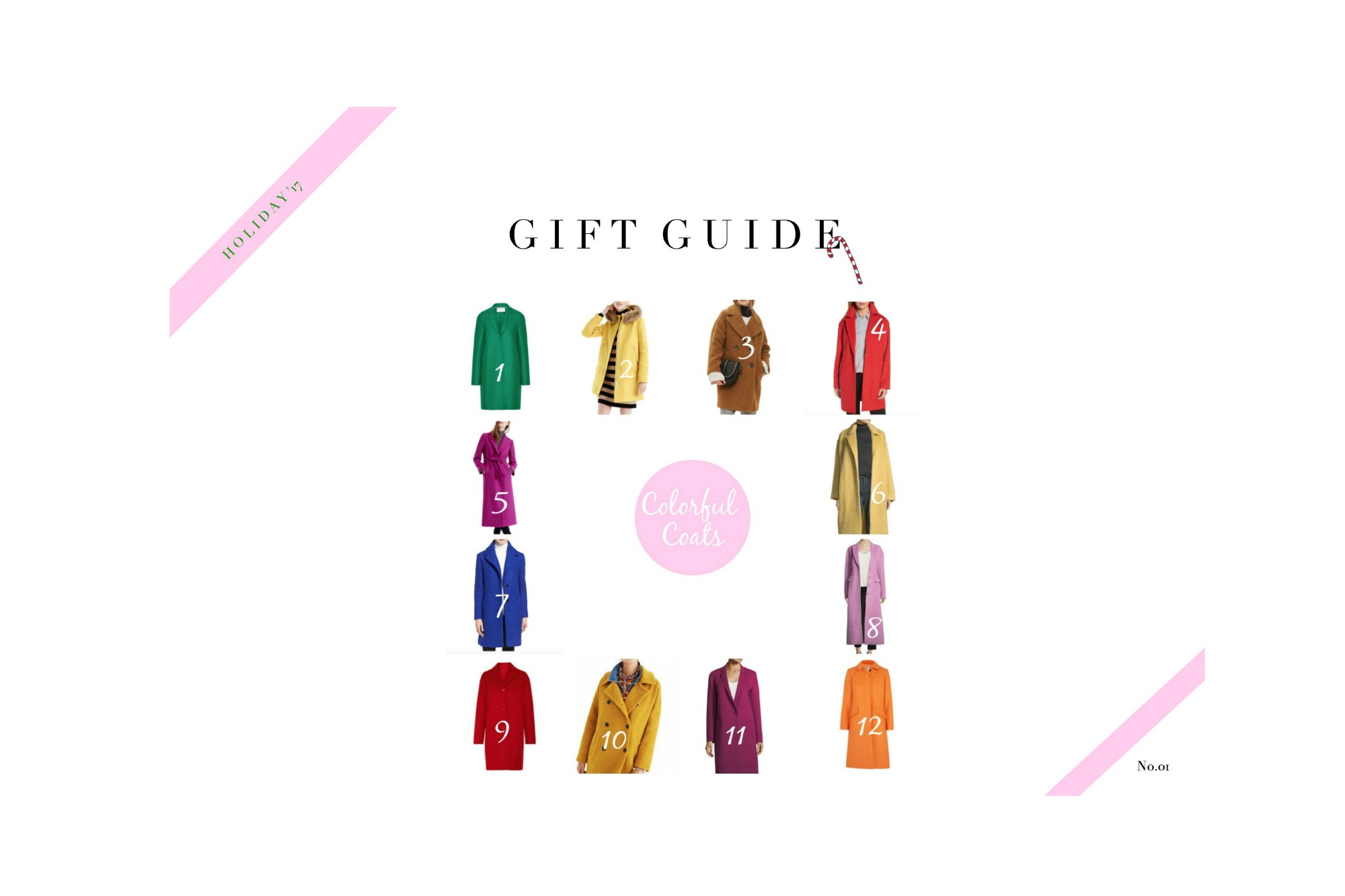 Holiday //  Colorful Coats